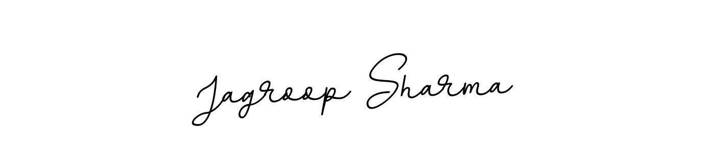 Create a beautiful signature design for name Jagroop Sharma. With this signature (BallpointsItalic-DORy9) fonts, you can make a handwritten signature for free. Jagroop Sharma signature style 11 images and pictures png