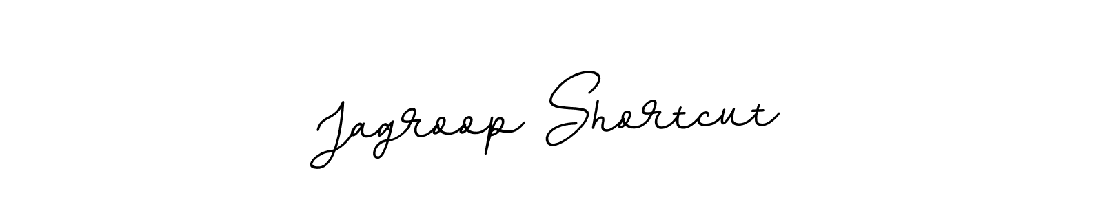 Make a beautiful signature design for name Jagroop Shortcut. With this signature (BallpointsItalic-DORy9) style, you can create a handwritten signature for free. Jagroop Shortcut signature style 11 images and pictures png