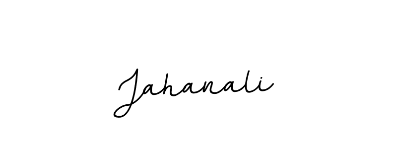 Use a signature maker to create a handwritten signature online. With this signature software, you can design (BallpointsItalic-DORy9) your own signature for name Jahanali. Jahanali signature style 11 images and pictures png