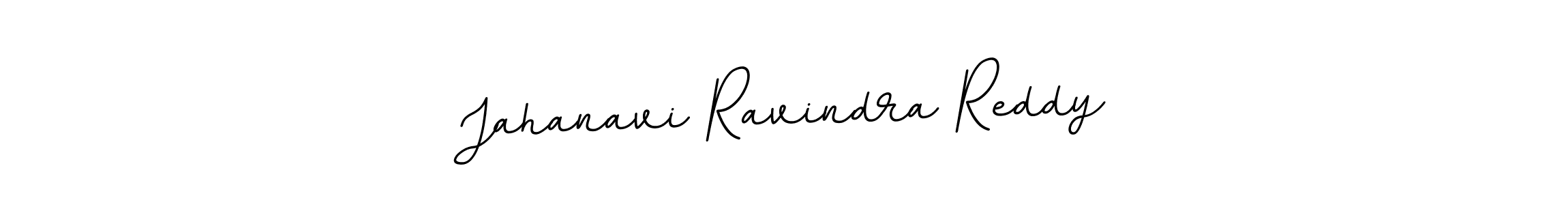 The best way (BallpointsItalic-DORy9) to make a short signature is to pick only two or three words in your name. The name Jahanavi Ravindra Reddy include a total of six letters. For converting this name. Jahanavi Ravindra Reddy signature style 11 images and pictures png