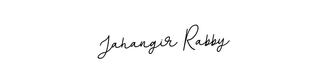 You should practise on your own different ways (BallpointsItalic-DORy9) to write your name (Jahangir Rabby) in signature. don't let someone else do it for you. Jahangir Rabby signature style 11 images and pictures png