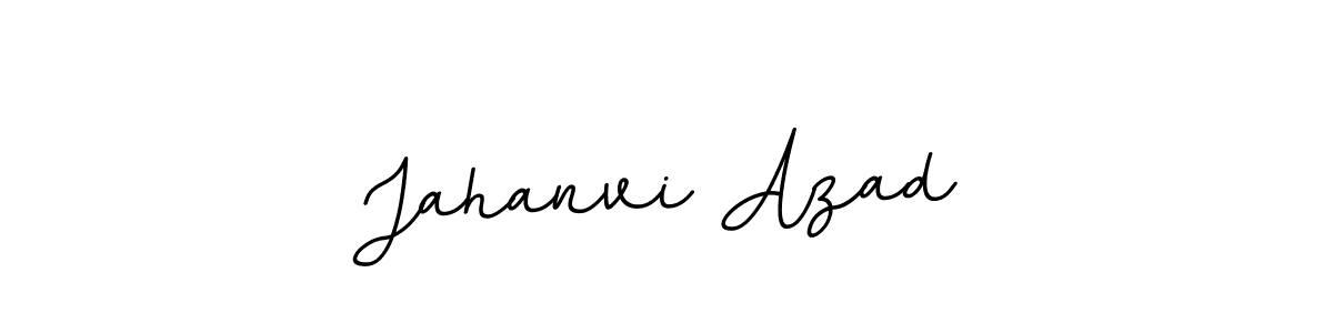 The best way (BallpointsItalic-DORy9) to make a short signature is to pick only two or three words in your name. The name Jahanvi Azad include a total of six letters. For converting this name. Jahanvi Azad signature style 11 images and pictures png