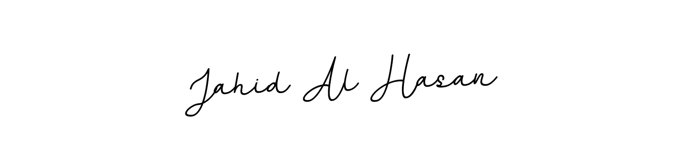 How to make Jahid Al Hasan name signature. Use BallpointsItalic-DORy9 style for creating short signs online. This is the latest handwritten sign. Jahid Al Hasan signature style 11 images and pictures png
