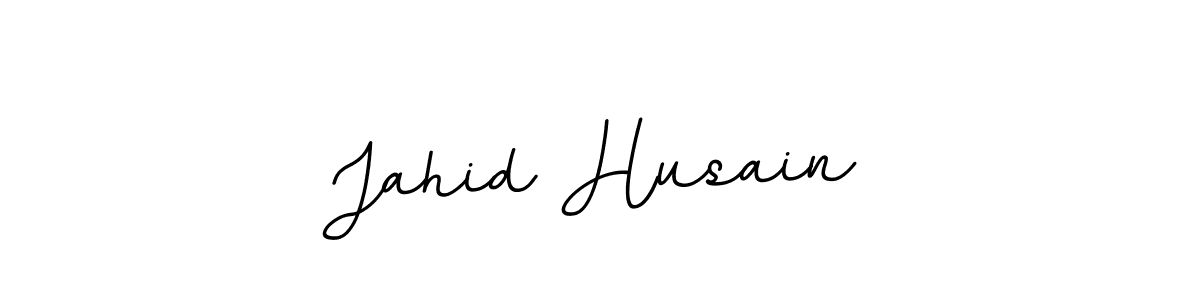 BallpointsItalic-DORy9 is a professional signature style that is perfect for those who want to add a touch of class to their signature. It is also a great choice for those who want to make their signature more unique. Get Jahid Husain name to fancy signature for free. Jahid Husain signature style 11 images and pictures png