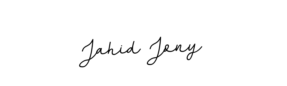 if you are searching for the best signature style for your name Jahid Jony. so please give up your signature search. here we have designed multiple signature styles  using BallpointsItalic-DORy9. Jahid Jony signature style 11 images and pictures png