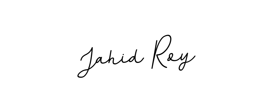 The best way (BallpointsItalic-DORy9) to make a short signature is to pick only two or three words in your name. The name Jahid Roy include a total of six letters. For converting this name. Jahid Roy signature style 11 images and pictures png