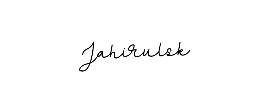 Use a signature maker to create a handwritten signature online. With this signature software, you can design (BallpointsItalic-DORy9) your own signature for name Jahirulsk. Jahirulsk signature style 11 images and pictures png