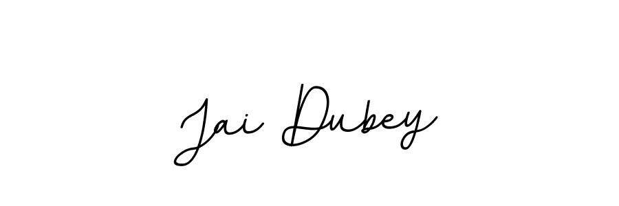 Jai Dubey stylish signature style. Best Handwritten Sign (BallpointsItalic-DORy9) for my name. Handwritten Signature Collection Ideas for my name Jai Dubey. Jai Dubey signature style 11 images and pictures png