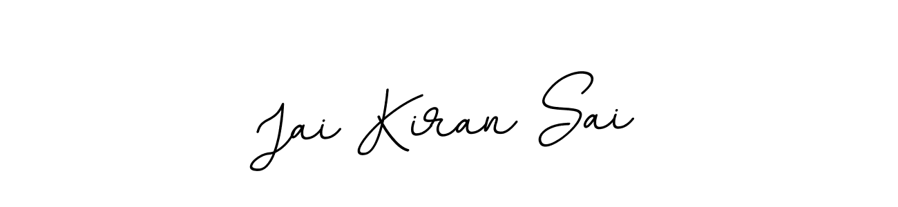 Create a beautiful signature design for name Jai Kiran Sai. With this signature (BallpointsItalic-DORy9) fonts, you can make a handwritten signature for free. Jai Kiran Sai signature style 11 images and pictures png