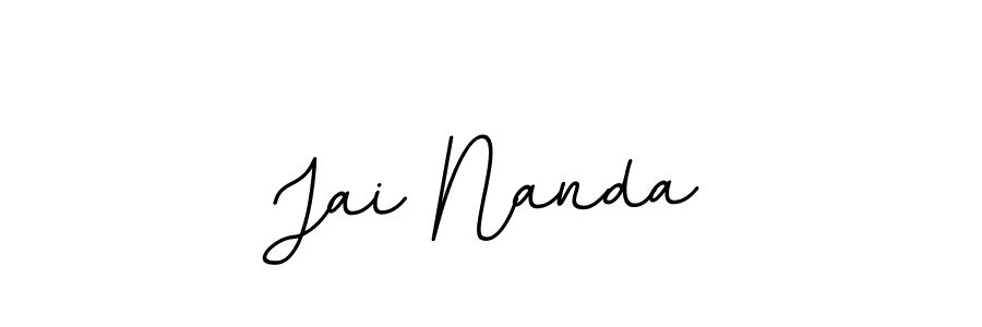 Also You can easily find your signature by using the search form. We will create Jai Nanda name handwritten signature images for you free of cost using BallpointsItalic-DORy9 sign style. Jai Nanda signature style 11 images and pictures png