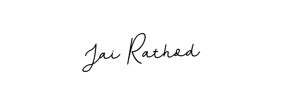 Create a beautiful signature design for name Jai Rathod. With this signature (BallpointsItalic-DORy9) fonts, you can make a handwritten signature for free. Jai Rathod signature style 11 images and pictures png