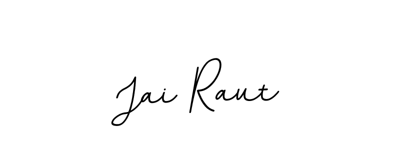 How to make Jai Raut name signature. Use BallpointsItalic-DORy9 style for creating short signs online. This is the latest handwritten sign. Jai Raut signature style 11 images and pictures png