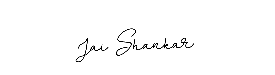 Use a signature maker to create a handwritten signature online. With this signature software, you can design (BallpointsItalic-DORy9) your own signature for name Jai Shankar. Jai Shankar signature style 11 images and pictures png