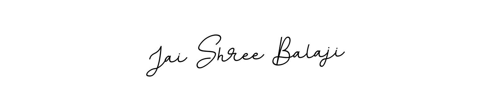 Create a beautiful signature design for name Jai Shree Balaji. With this signature (BallpointsItalic-DORy9) fonts, you can make a handwritten signature for free. Jai Shree Balaji signature style 11 images and pictures png