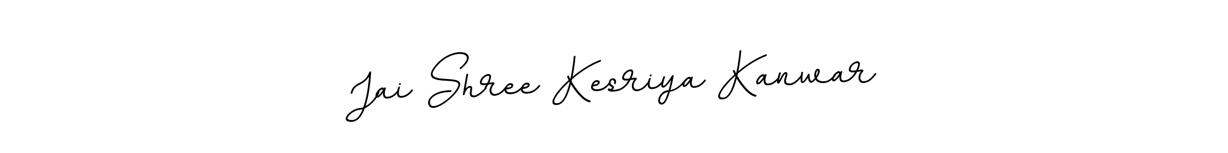 Design your own signature with our free online signature maker. With this signature software, you can create a handwritten (BallpointsItalic-DORy9) signature for name Jai Shree Kesriya Kanwar. Jai Shree Kesriya Kanwar signature style 11 images and pictures png
