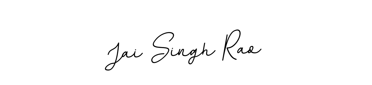 This is the best signature style for the Jai Singh Rao name. Also you like these signature font (BallpointsItalic-DORy9). Mix name signature. Jai Singh Rao signature style 11 images and pictures png