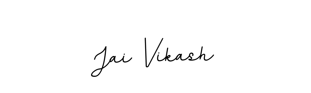 Use a signature maker to create a handwritten signature online. With this signature software, you can design (BallpointsItalic-DORy9) your own signature for name Jai Vikash. Jai Vikash signature style 11 images and pictures png