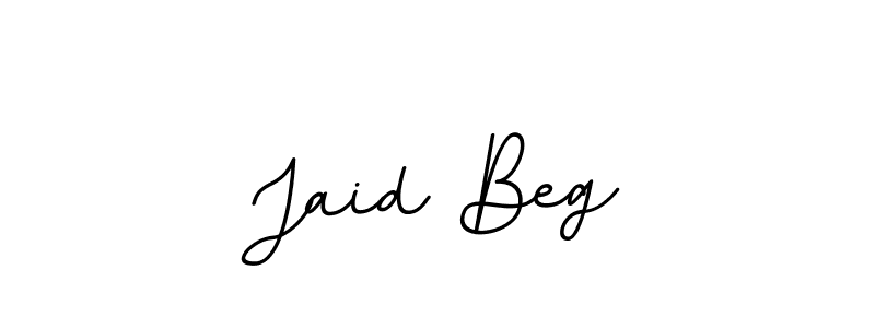 You should practise on your own different ways (BallpointsItalic-DORy9) to write your name (Jaid Beg) in signature. don't let someone else do it for you. Jaid Beg signature style 11 images and pictures png