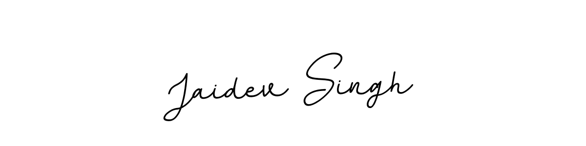 Create a beautiful signature design for name Jaidev Singh. With this signature (BallpointsItalic-DORy9) fonts, you can make a handwritten signature for free. Jaidev Singh signature style 11 images and pictures png