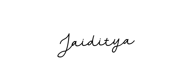Make a beautiful signature design for name Jaiditya. With this signature (BallpointsItalic-DORy9) style, you can create a handwritten signature for free. Jaiditya signature style 11 images and pictures png