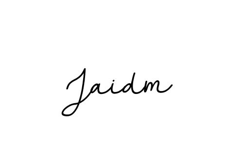 Create a beautiful signature design for name Jaidm. With this signature (BallpointsItalic-DORy9) fonts, you can make a handwritten signature for free. Jaidm signature style 11 images and pictures png