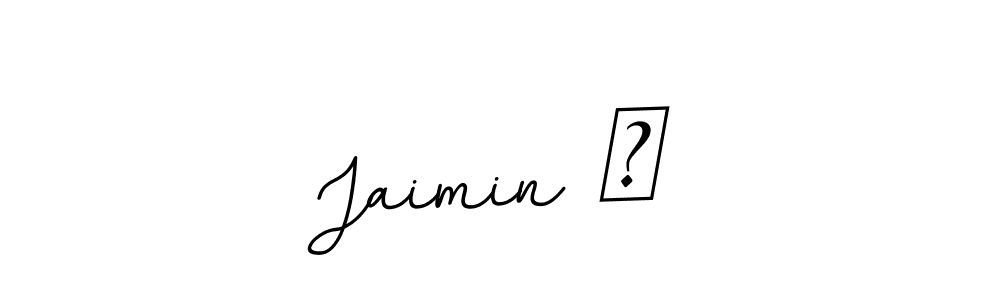 Similarly BallpointsItalic-DORy9 is the best handwritten signature design. Signature creator online .You can use it as an online autograph creator for name Jaimin 모. Jaimin 모 signature style 11 images and pictures png