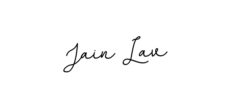 This is the best signature style for the Jain Lav name. Also you like these signature font (BallpointsItalic-DORy9). Mix name signature. Jain Lav signature style 11 images and pictures png