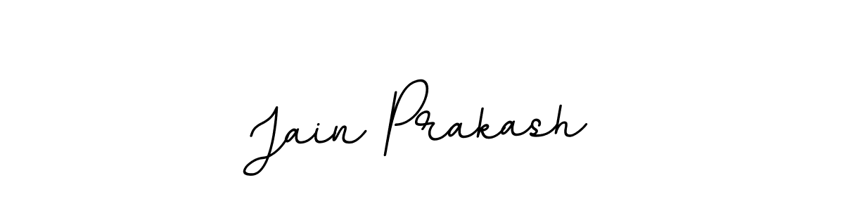 if you are searching for the best signature style for your name Jain Prakash. so please give up your signature search. here we have designed multiple signature styles  using BallpointsItalic-DORy9. Jain Prakash signature style 11 images and pictures png