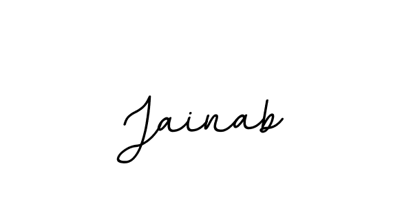 if you are searching for the best signature style for your name Jainab. so please give up your signature search. here we have designed multiple signature styles  using BallpointsItalic-DORy9. Jainab signature style 11 images and pictures png