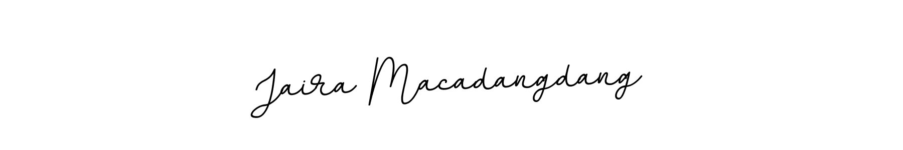 Make a short Jaira Macadangdang signature style. Manage your documents anywhere anytime using BallpointsItalic-DORy9. Create and add eSignatures, submit forms, share and send files easily. Jaira Macadangdang signature style 11 images and pictures png