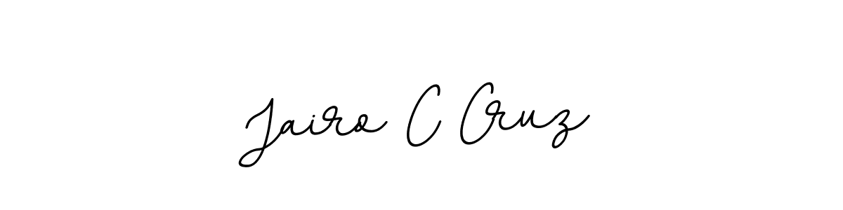 Also You can easily find your signature by using the search form. We will create Jairo C Cruz name handwritten signature images for you free of cost using BallpointsItalic-DORy9 sign style. Jairo C Cruz signature style 11 images and pictures png