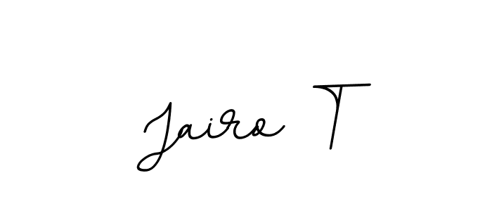 This is the best signature style for the Jairo T name. Also you like these signature font (BallpointsItalic-DORy9). Mix name signature. Jairo T signature style 11 images and pictures png