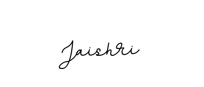How to make Jaishri signature? BallpointsItalic-DORy9 is a professional autograph style. Create handwritten signature for Jaishri name. Jaishri signature style 11 images and pictures png