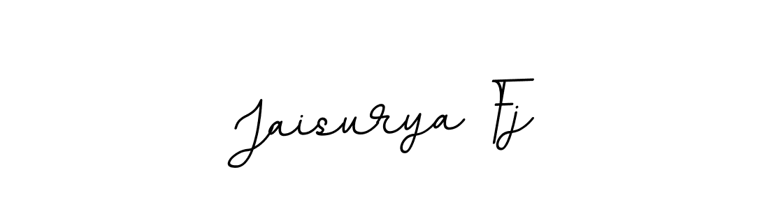 It looks lik you need a new signature style for name Jaisurya Fj. Design unique handwritten (BallpointsItalic-DORy9) signature with our free signature maker in just a few clicks. Jaisurya Fj signature style 11 images and pictures png