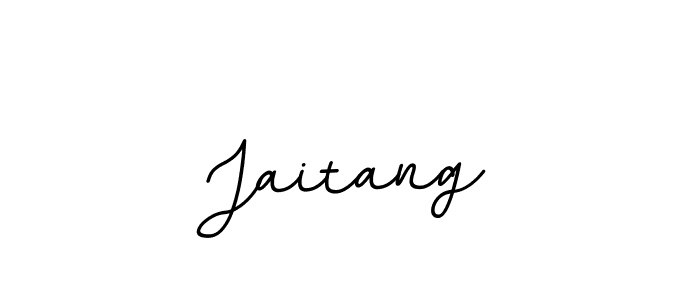 How to make Jaitang name signature. Use BallpointsItalic-DORy9 style for creating short signs online. This is the latest handwritten sign. Jaitang signature style 11 images and pictures png