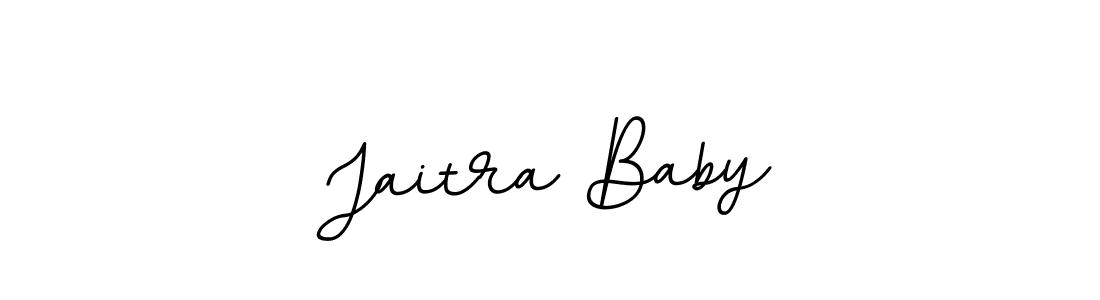 Also we have Jaitra Baby name is the best signature style. Create professional handwritten signature collection using BallpointsItalic-DORy9 autograph style. Jaitra Baby signature style 11 images and pictures png