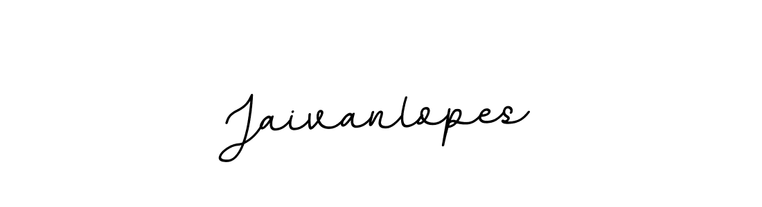 Make a beautiful signature design for name Jaivanlopes. With this signature (BallpointsItalic-DORy9) style, you can create a handwritten signature for free. Jaivanlopes signature style 11 images and pictures png