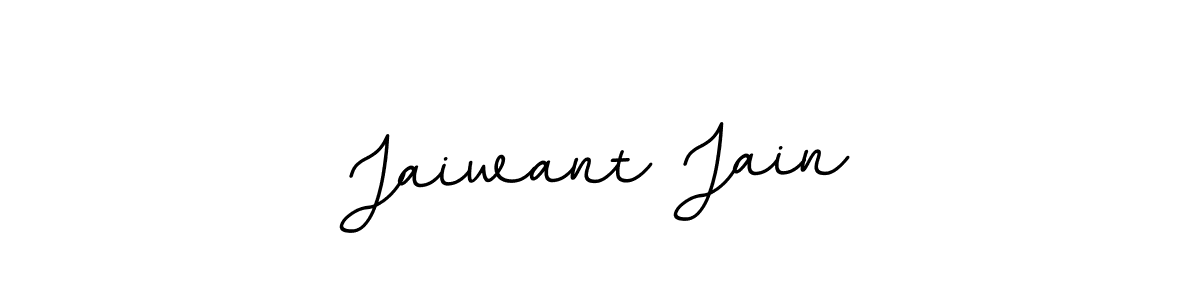 You should practise on your own different ways (BallpointsItalic-DORy9) to write your name (Jaiwant Jain) in signature. don't let someone else do it for you. Jaiwant Jain signature style 11 images and pictures png