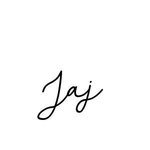 How to make Jaj name signature. Use BallpointsItalic-DORy9 style for creating short signs online. This is the latest handwritten sign. Jaj signature style 11 images and pictures png