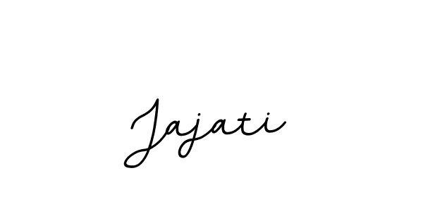 You should practise on your own different ways (BallpointsItalic-DORy9) to write your name (Jajati) in signature. don't let someone else do it for you. Jajati signature style 11 images and pictures png