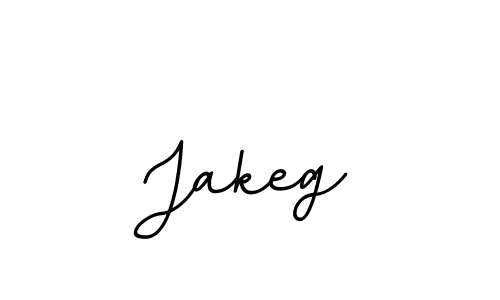 Use a signature maker to create a handwritten signature online. With this signature software, you can design (BallpointsItalic-DORy9) your own signature for name Jakeg. Jakeg signature style 11 images and pictures png