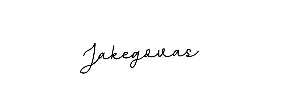 The best way (BallpointsItalic-DORy9) to make a short signature is to pick only two or three words in your name. The name Jakegovas include a total of six letters. For converting this name. Jakegovas signature style 11 images and pictures png