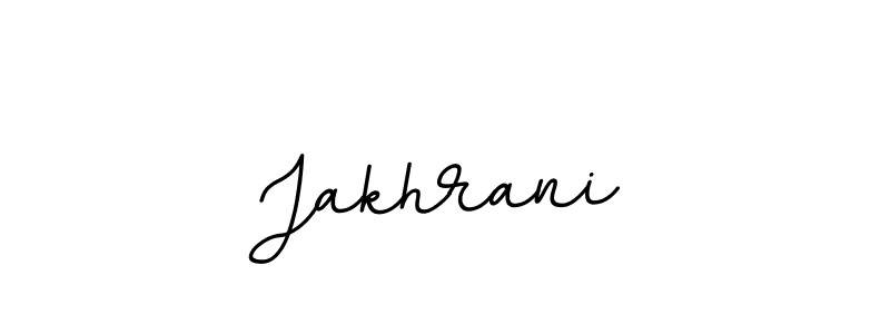 Create a beautiful signature design for name Jakhrani. With this signature (BallpointsItalic-DORy9) fonts, you can make a handwritten signature for free. Jakhrani signature style 11 images and pictures png