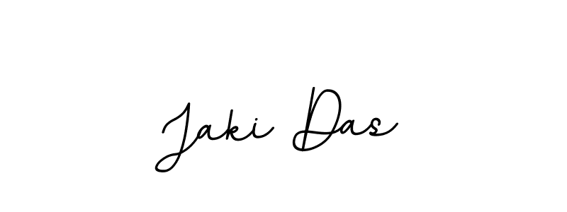 Make a beautiful signature design for name Jaki Das. With this signature (BallpointsItalic-DORy9) style, you can create a handwritten signature for free. Jaki Das signature style 11 images and pictures png