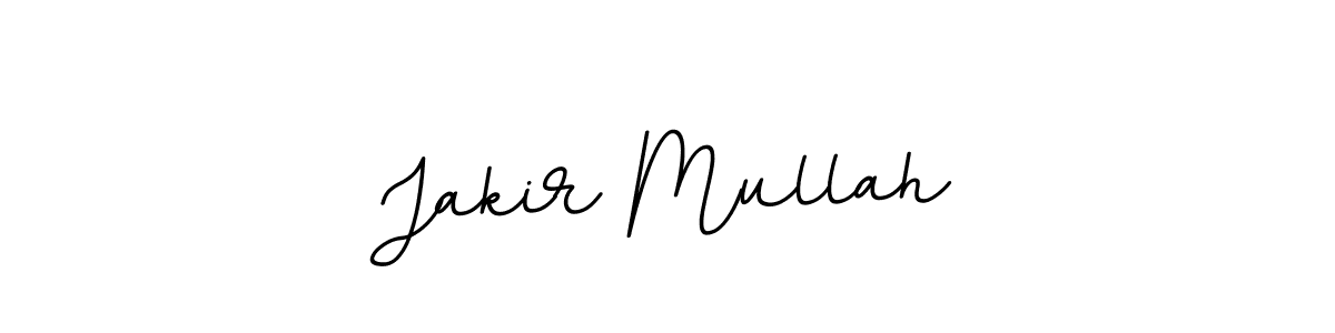 Design your own signature with our free online signature maker. With this signature software, you can create a handwritten (BallpointsItalic-DORy9) signature for name Jakir Mullah. Jakir Mullah signature style 11 images and pictures png