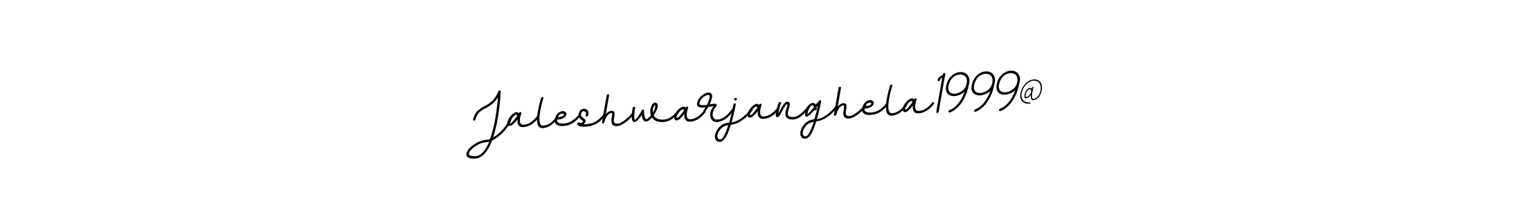 How to make Jaleshwarjanghela1999@ name signature. Use BallpointsItalic-DORy9 style for creating short signs online. This is the latest handwritten sign. Jaleshwarjanghela1999@ signature style 11 images and pictures png