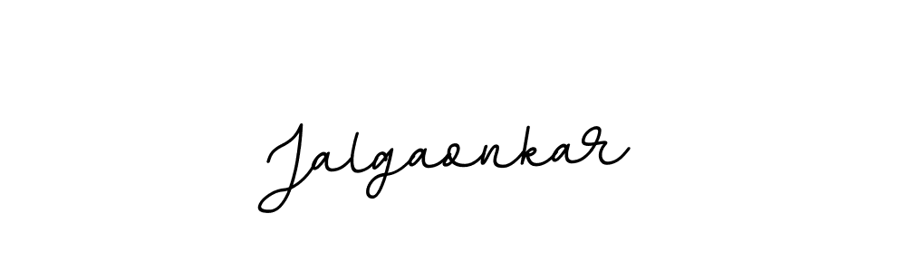 Use a signature maker to create a handwritten signature online. With this signature software, you can design (BallpointsItalic-DORy9) your own signature for name Jalgaonkar. Jalgaonkar signature style 11 images and pictures png