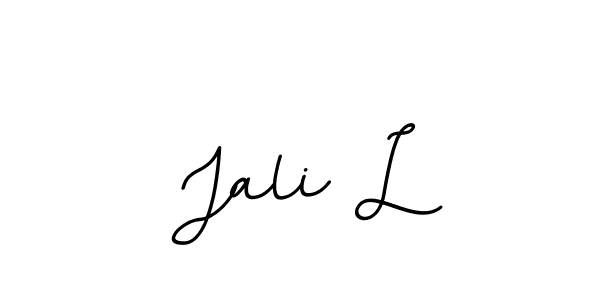 Make a beautiful signature design for name Jali L. Use this online signature maker to create a handwritten signature for free. Jali L signature style 11 images and pictures png