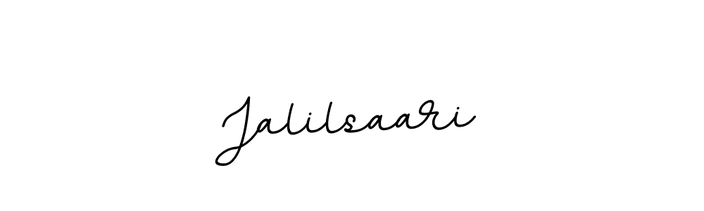 Jalilsaari stylish signature style. Best Handwritten Sign (BallpointsItalic-DORy9) for my name. Handwritten Signature Collection Ideas for my name Jalilsaari. Jalilsaari signature style 11 images and pictures png