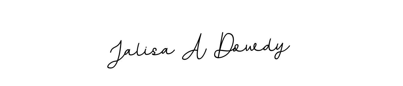 Make a beautiful signature design for name Jalisa A Dowdy. Use this online signature maker to create a handwritten signature for free. Jalisa A Dowdy signature style 11 images and pictures png